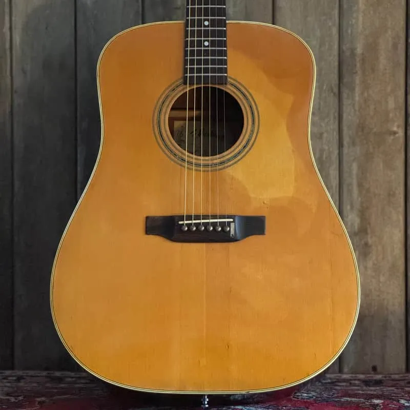 PRE-SALE: F. Hashimoto W-320 - Natural, Dreadnought, 1974-1976