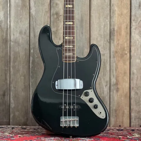 PRE-SALE: Fresher Personal Jazz Bass – Black, '80s